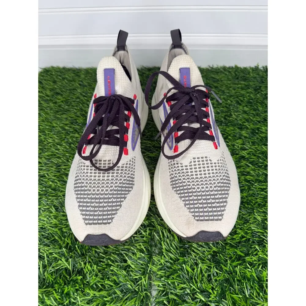 Brooks Levitate StealthFit 6 Men’s 9.5 D Dawn Blue Purple Running Shoes 110397